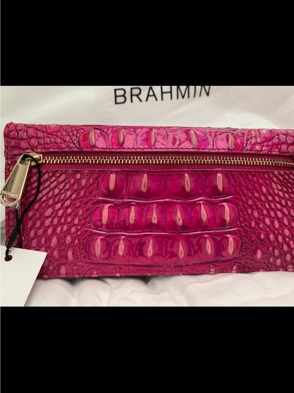 NWT Brahmin Potion (Hot Pink) Lorelei and Matching Potion Ady Wallet - Picture 8 of 14